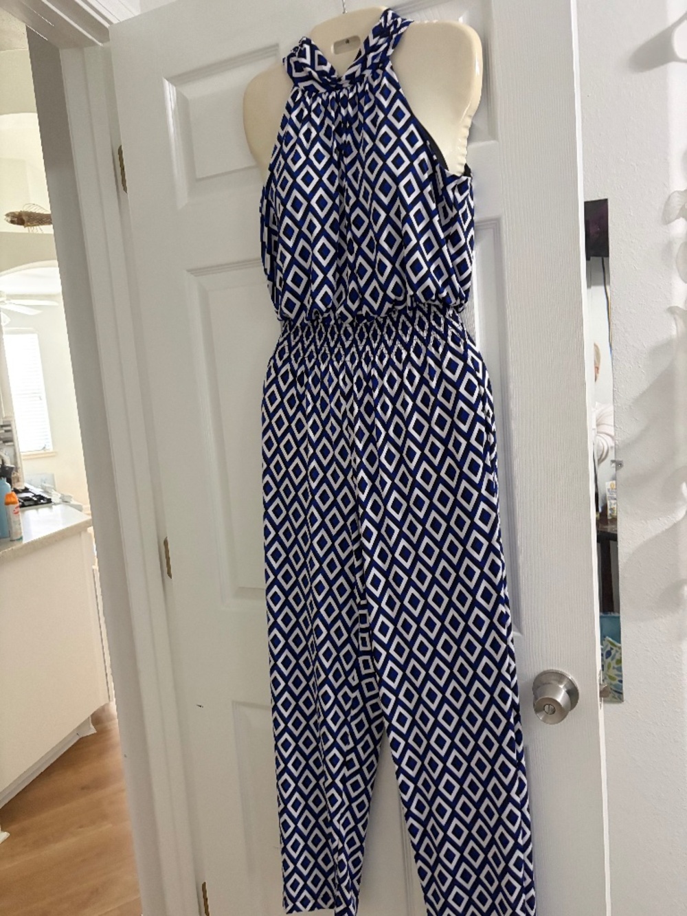 Jumpsuit geometric design